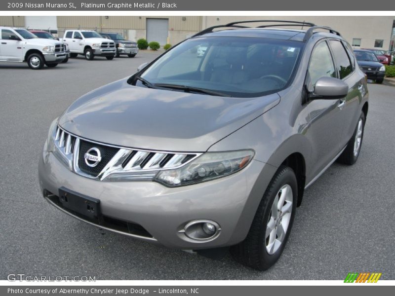 Platinum Graphite Metallic / Black 2009 Nissan Murano SL