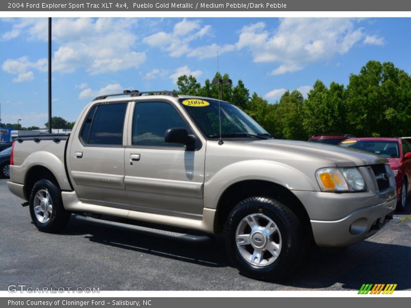Front 3/4 View of 2004 Explorer Sport Trac XLT 4x4