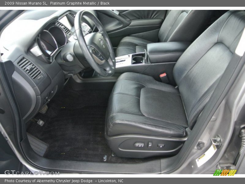Platinum Graphite Metallic / Black 2009 Nissan Murano SL