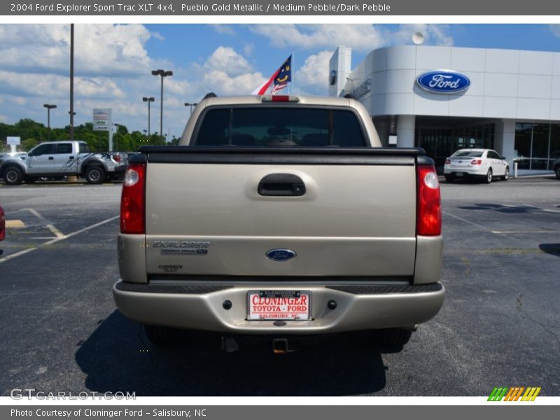Pueblo Gold Metallic / Medium Pebble/Dark Pebble 2004 Ford Explorer Sport Trac XLT 4x4