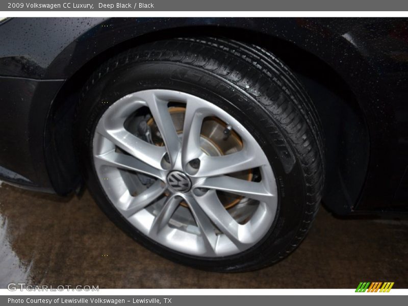 Deep Black / Black 2009 Volkswagen CC Luxury