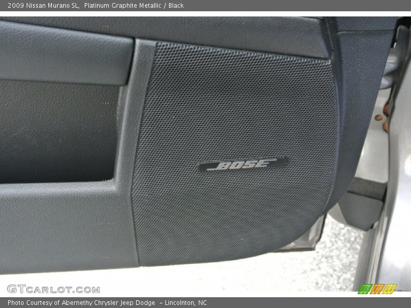 Platinum Graphite Metallic / Black 2009 Nissan Murano SL