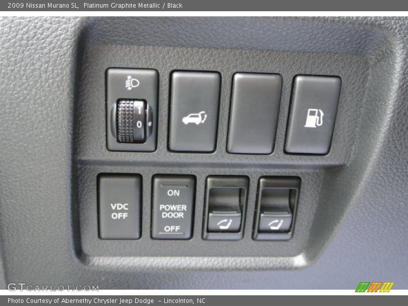 Platinum Graphite Metallic / Black 2009 Nissan Murano SL