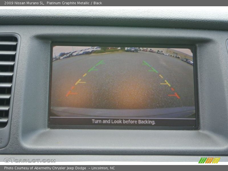 Platinum Graphite Metallic / Black 2009 Nissan Murano SL