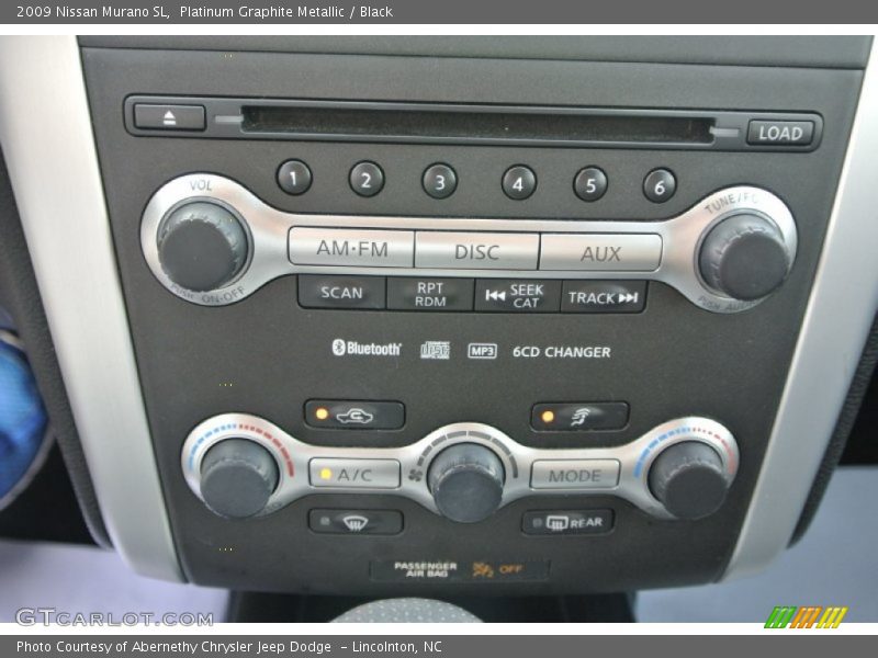 Platinum Graphite Metallic / Black 2009 Nissan Murano SL