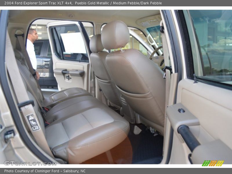 Pueblo Gold Metallic / Medium Pebble/Dark Pebble 2004 Ford Explorer Sport Trac XLT 4x4