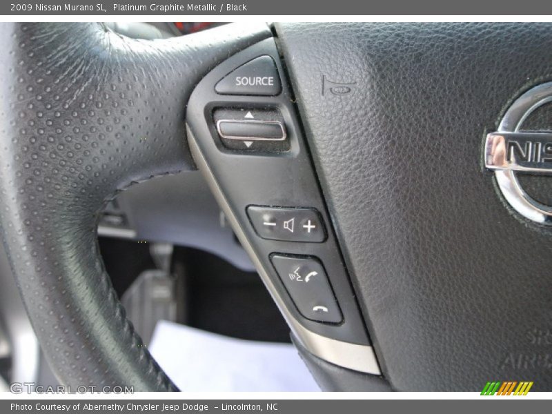 Platinum Graphite Metallic / Black 2009 Nissan Murano SL