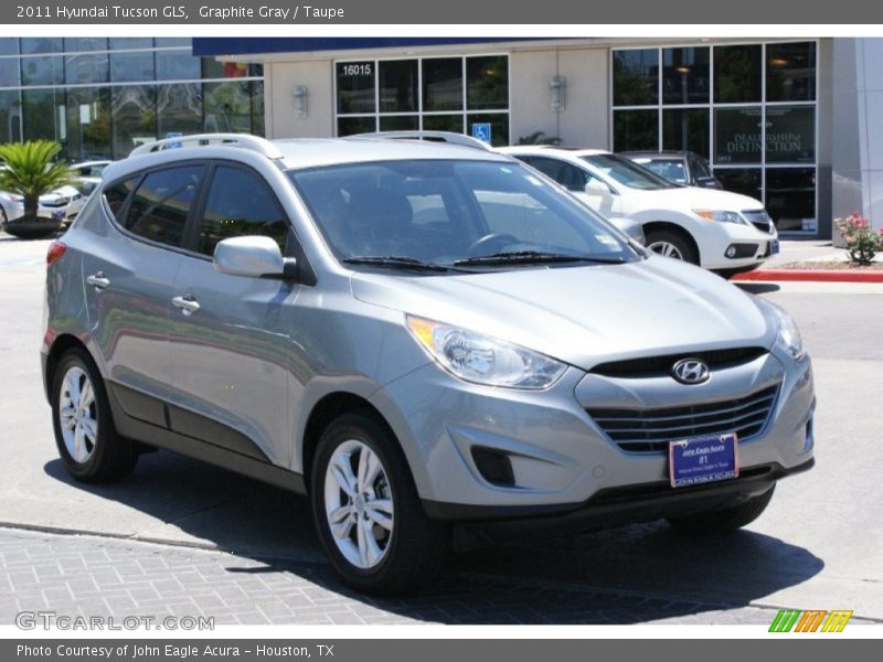 Graphite Gray / Taupe 2011 Hyundai Tucson GLS