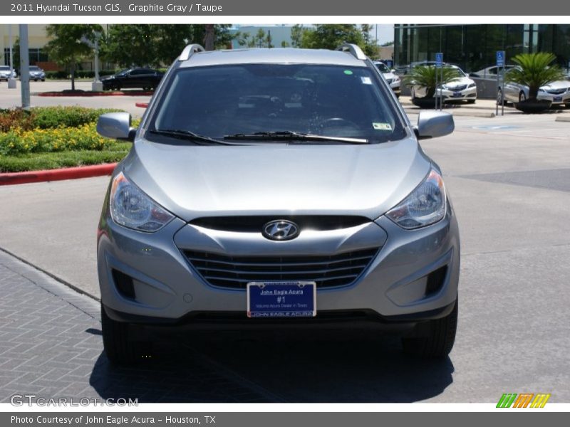 Graphite Gray / Taupe 2011 Hyundai Tucson GLS