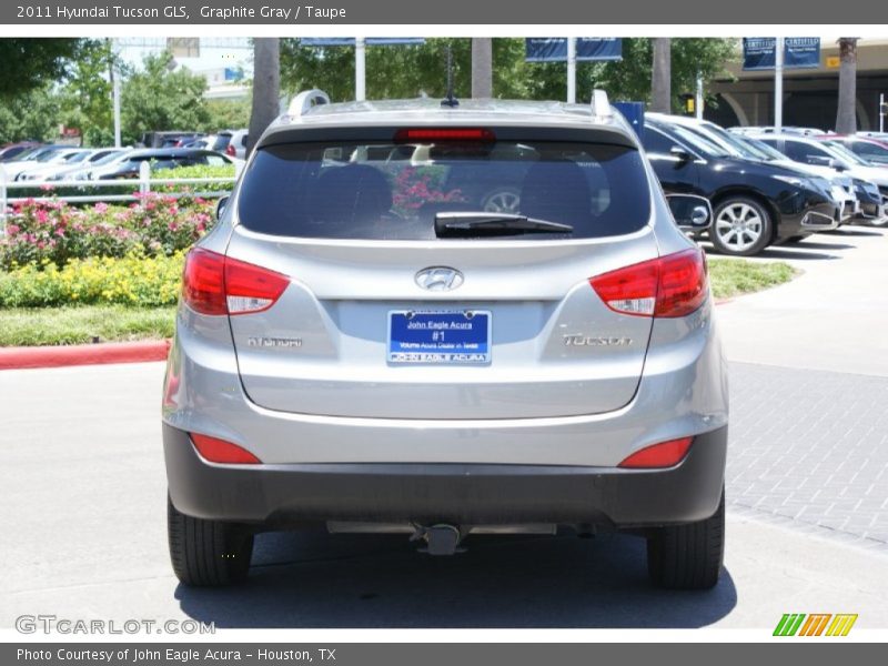 Graphite Gray / Taupe 2011 Hyundai Tucson GLS