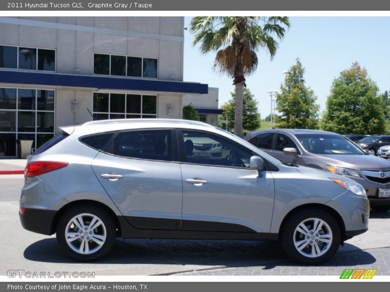 Graphite Gray / Taupe 2011 Hyundai Tucson GLS