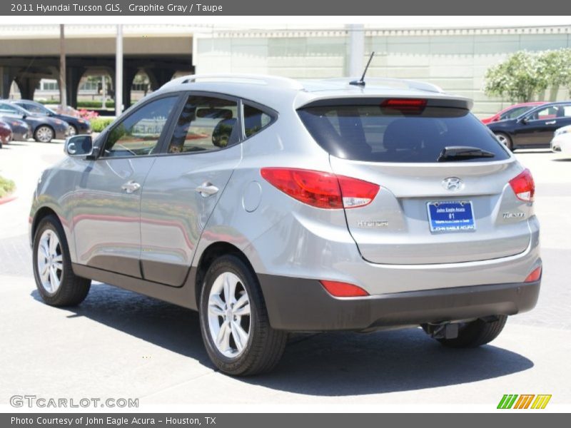 Graphite Gray / Taupe 2011 Hyundai Tucson GLS