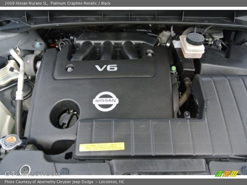 Platinum Graphite Metallic / Black 2009 Nissan Murano SL