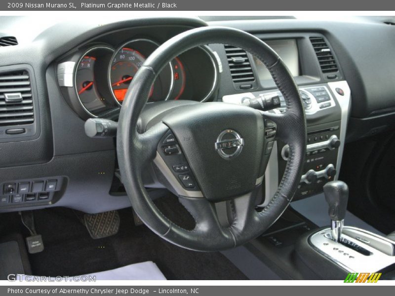 Platinum Graphite Metallic / Black 2009 Nissan Murano SL