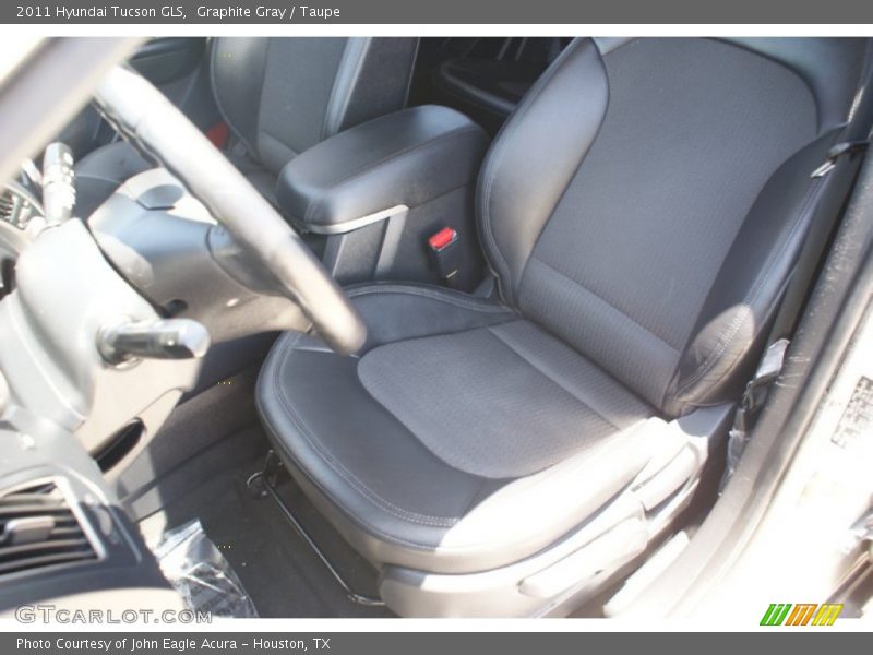 Graphite Gray / Taupe 2011 Hyundai Tucson GLS