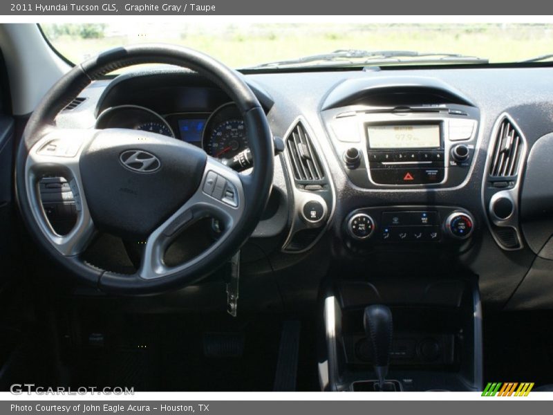 Graphite Gray / Taupe 2011 Hyundai Tucson GLS