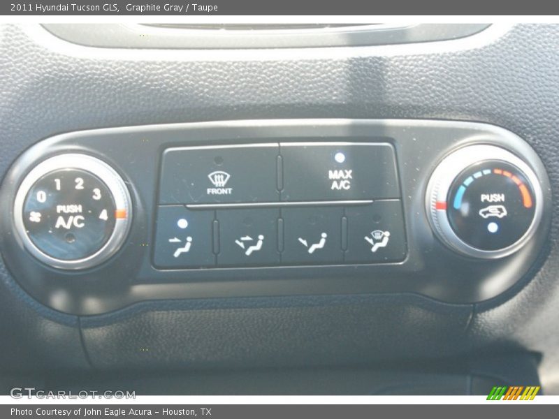 Graphite Gray / Taupe 2011 Hyundai Tucson GLS