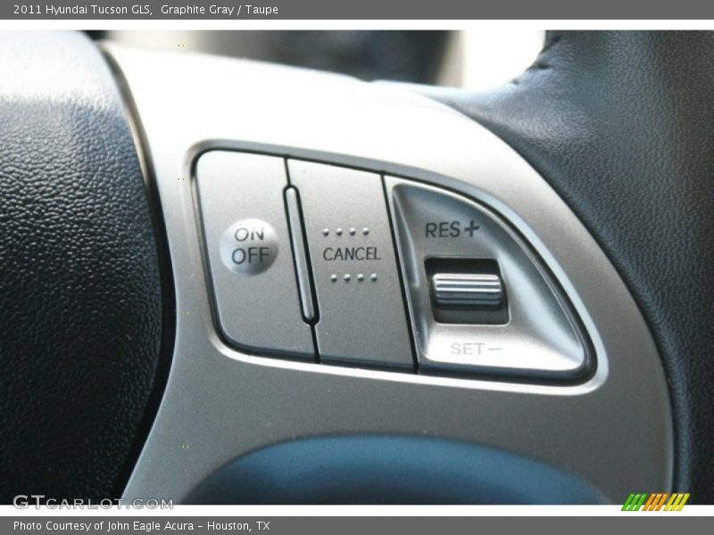 Graphite Gray / Taupe 2011 Hyundai Tucson GLS