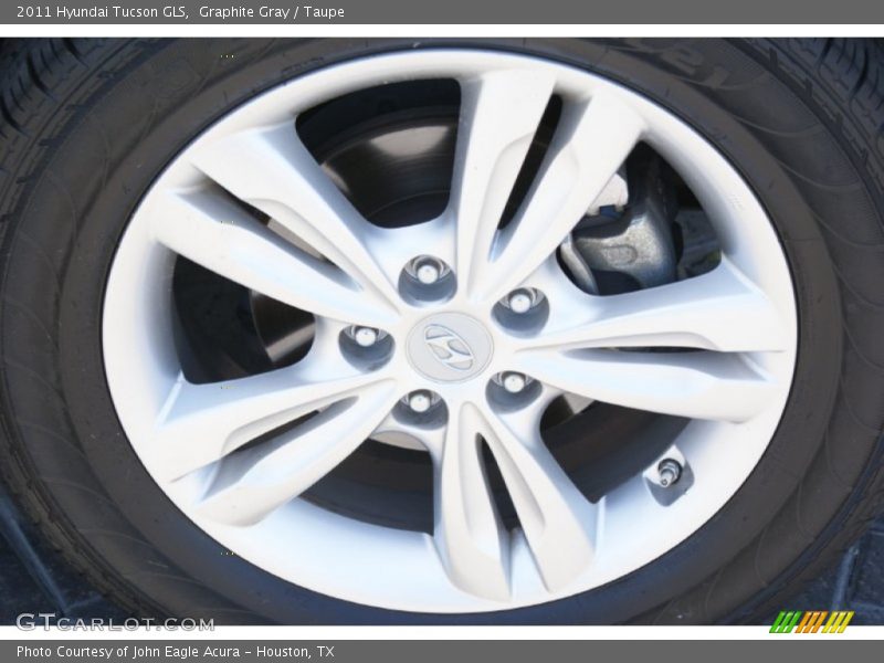 Graphite Gray / Taupe 2011 Hyundai Tucson GLS
