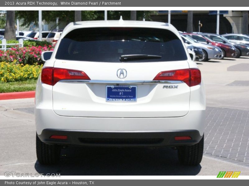 White Diamond Pearl / Parchment 2013 Acura RDX Technology