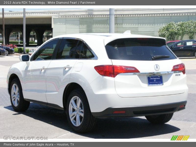 White Diamond Pearl / Parchment 2013 Acura RDX Technology