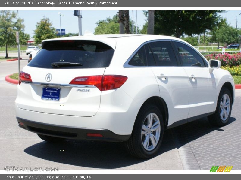White Diamond Pearl / Parchment 2013 Acura RDX Technology