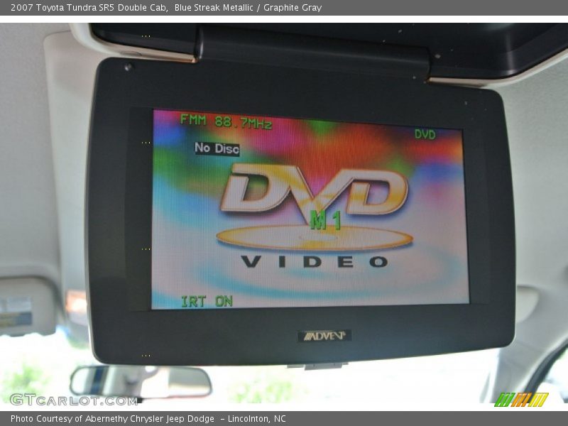 Blue Streak Metallic / Graphite Gray 2007 Toyota Tundra SR5 Double Cab