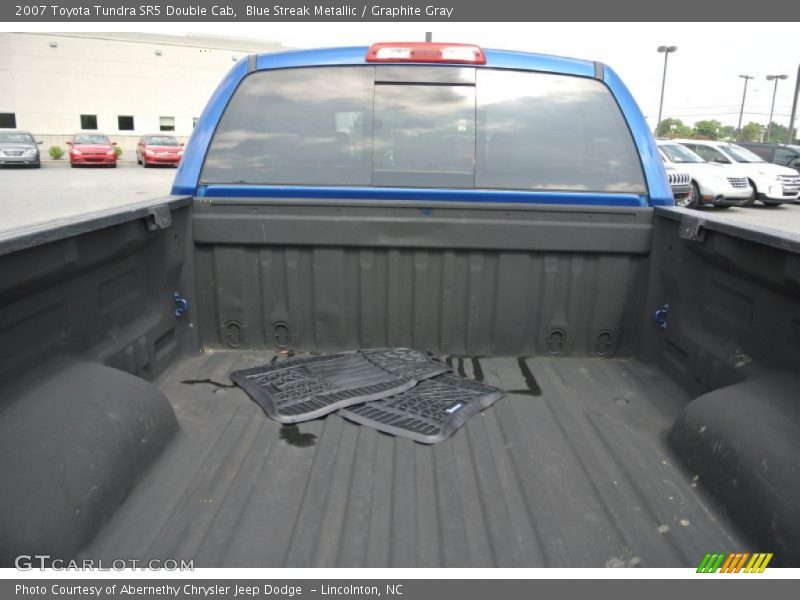 Blue Streak Metallic / Graphite Gray 2007 Toyota Tundra SR5 Double Cab
