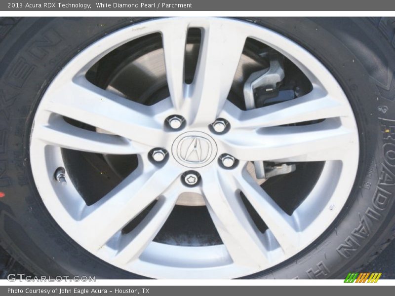 White Diamond Pearl / Parchment 2013 Acura RDX Technology