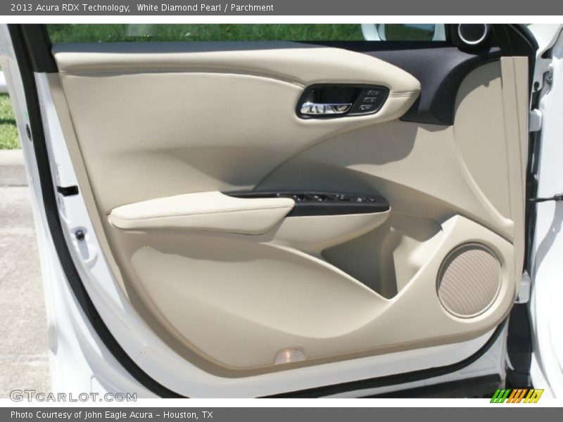 White Diamond Pearl / Parchment 2013 Acura RDX Technology