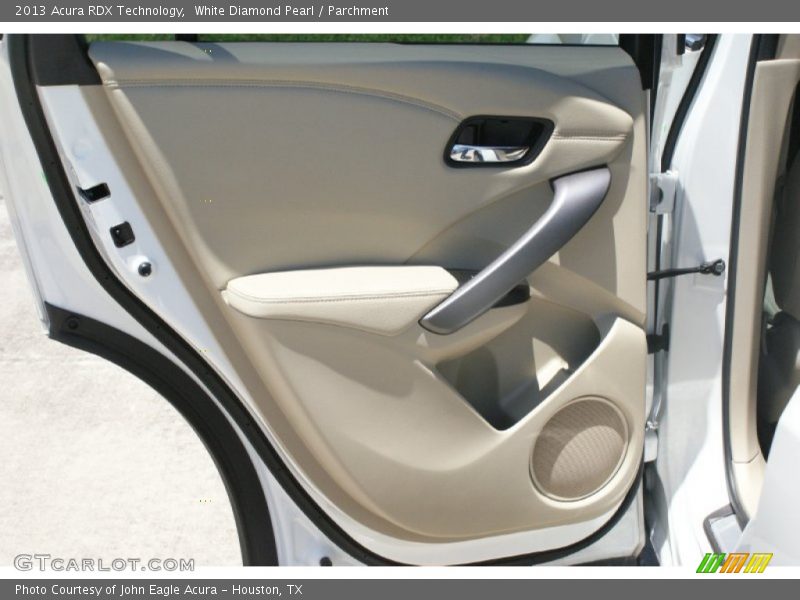 White Diamond Pearl / Parchment 2013 Acura RDX Technology
