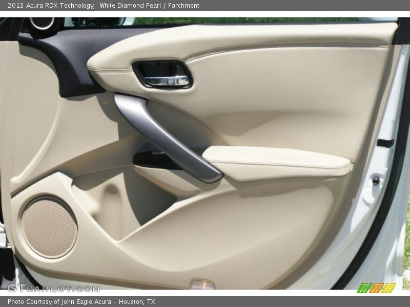 White Diamond Pearl / Parchment 2013 Acura RDX Technology