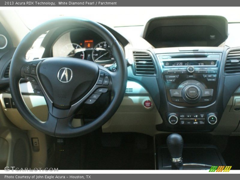 White Diamond Pearl / Parchment 2013 Acura RDX Technology