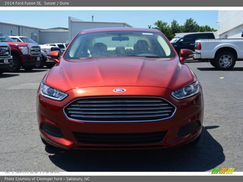 Sunset / Dune 2014 Ford Fusion SE
