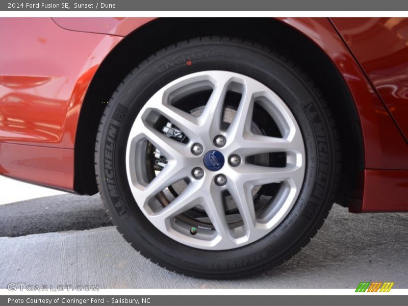 Sunset / Dune 2014 Ford Fusion SE