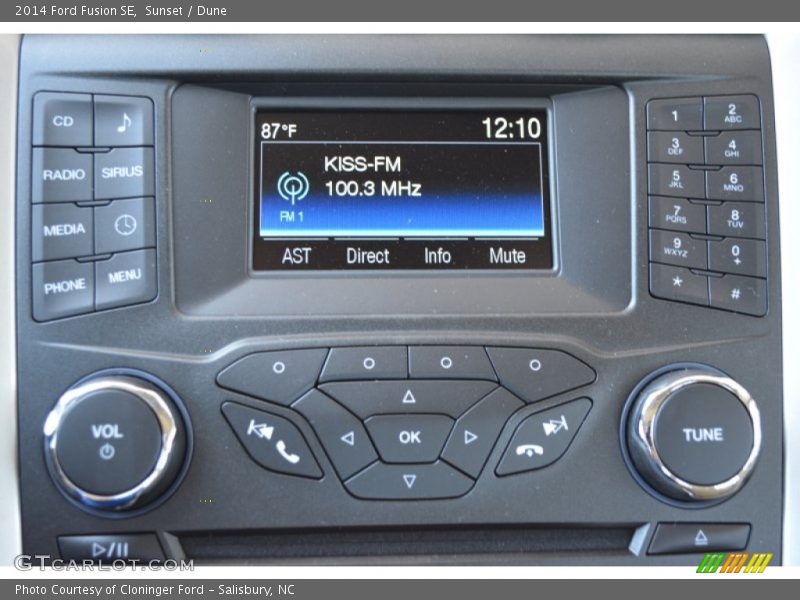 Sunset / Dune 2014 Ford Fusion SE