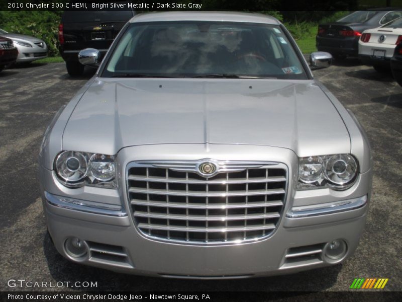 Bright Silver Metallic / Dark Slate Gray 2010 Chrysler 300 C HEMI