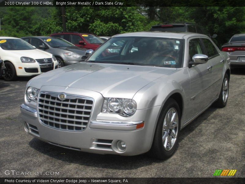 Bright Silver Metallic / Dark Slate Gray 2010 Chrysler 300 C HEMI