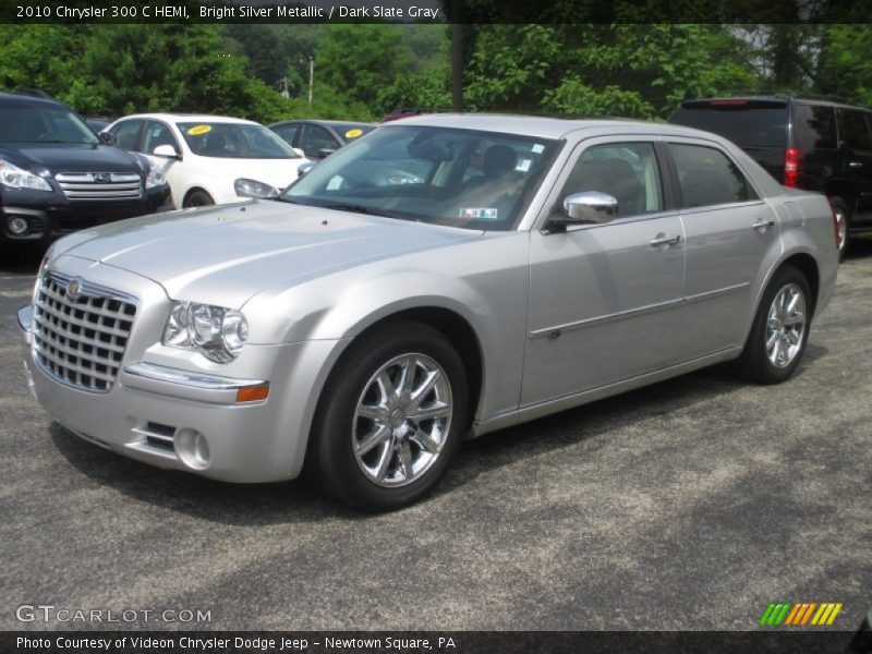 Bright Silver Metallic / Dark Slate Gray 2010 Chrysler 300 C HEMI