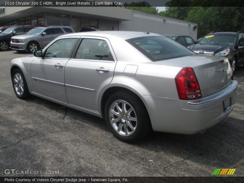 Bright Silver Metallic / Dark Slate Gray 2010 Chrysler 300 C HEMI