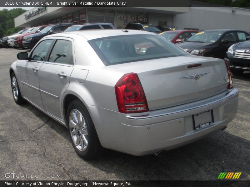 Bright Silver Metallic / Dark Slate Gray 2010 Chrysler 300 C HEMI