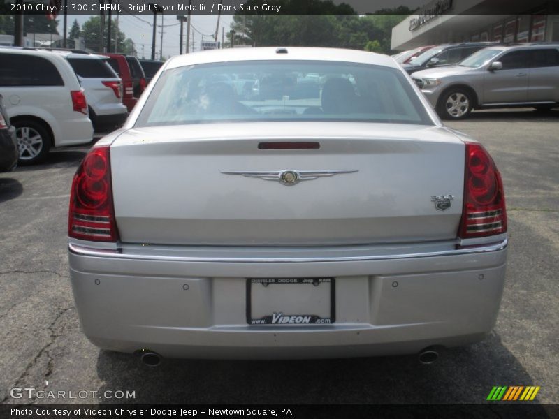 Bright Silver Metallic / Dark Slate Gray 2010 Chrysler 300 C HEMI