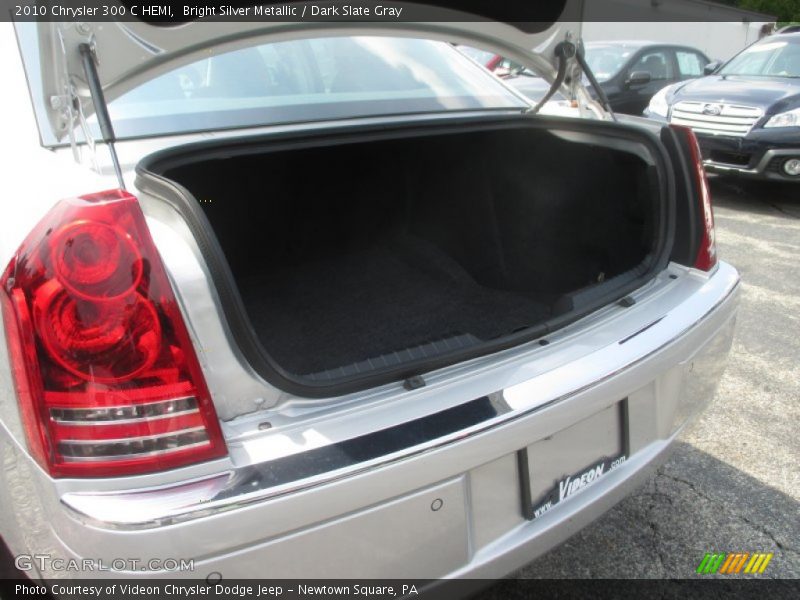 Bright Silver Metallic / Dark Slate Gray 2010 Chrysler 300 C HEMI