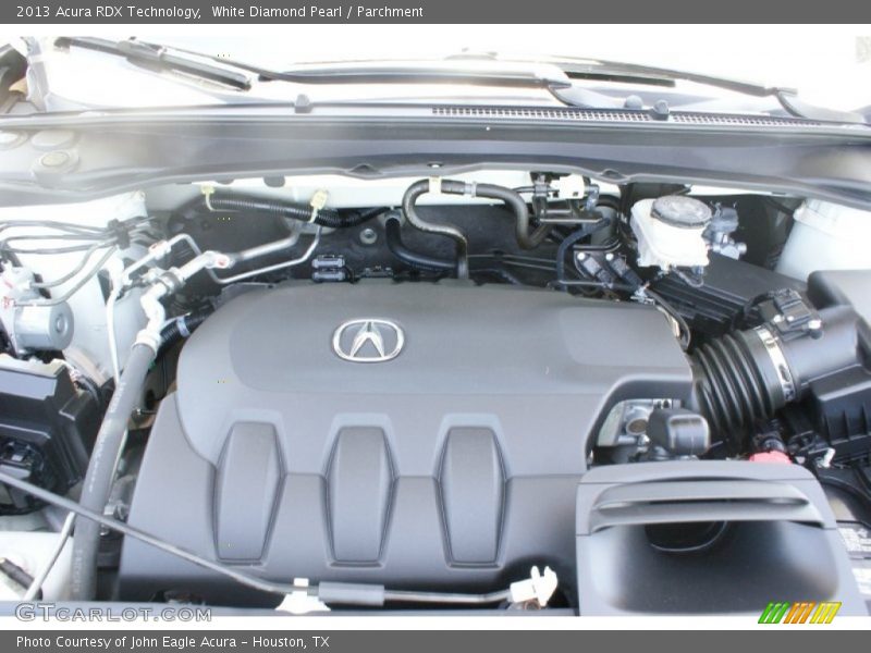 White Diamond Pearl / Parchment 2013 Acura RDX Technology