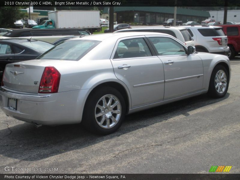 Bright Silver Metallic / Dark Slate Gray 2010 Chrysler 300 C HEMI