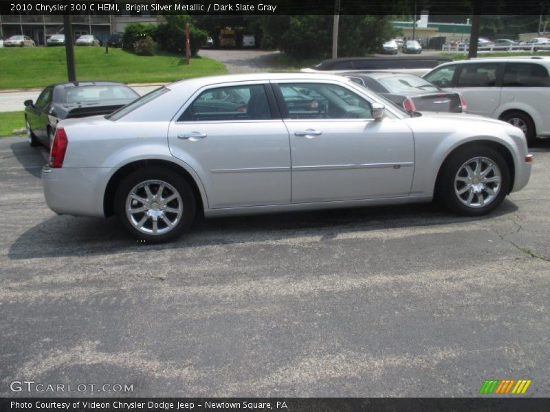 Bright Silver Metallic / Dark Slate Gray 2010 Chrysler 300 C HEMI