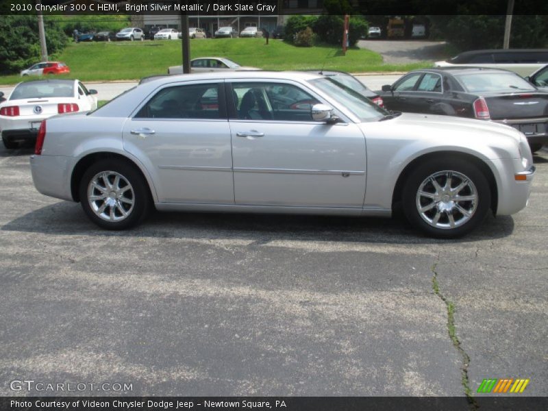 Bright Silver Metallic / Dark Slate Gray 2010 Chrysler 300 C HEMI