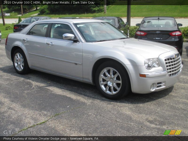 Bright Silver Metallic / Dark Slate Gray 2010 Chrysler 300 C HEMI