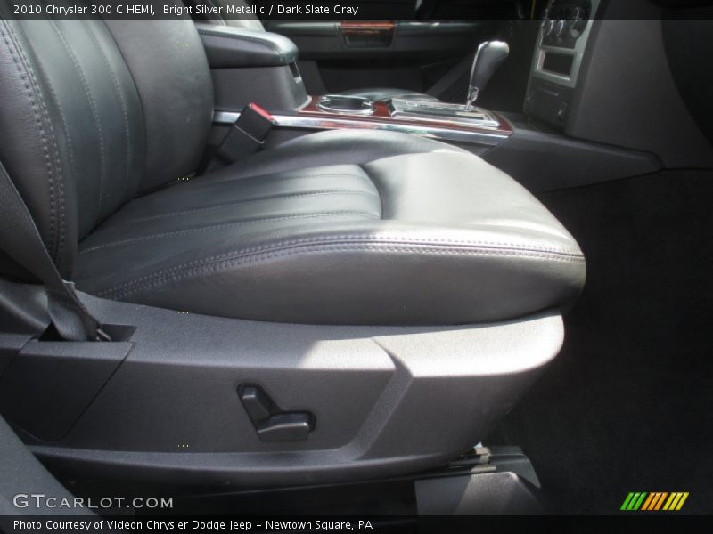 Bright Silver Metallic / Dark Slate Gray 2010 Chrysler 300 C HEMI