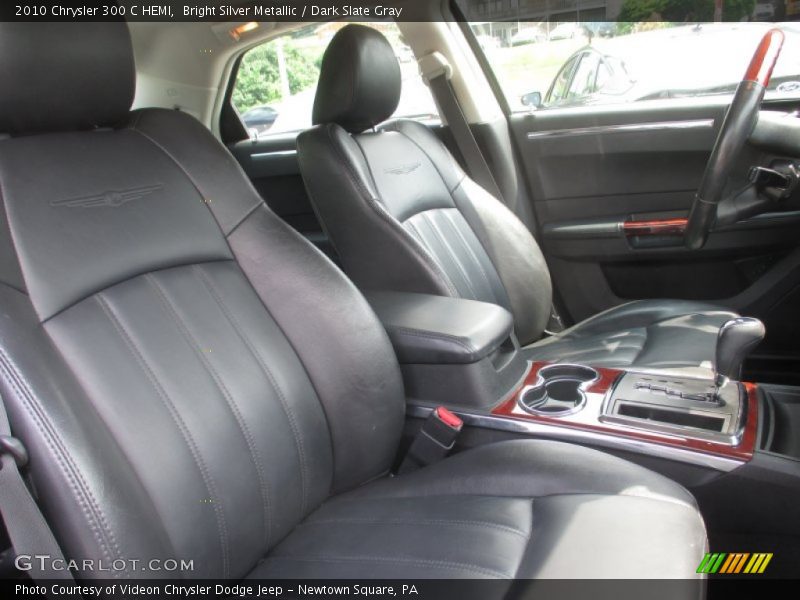 Bright Silver Metallic / Dark Slate Gray 2010 Chrysler 300 C HEMI